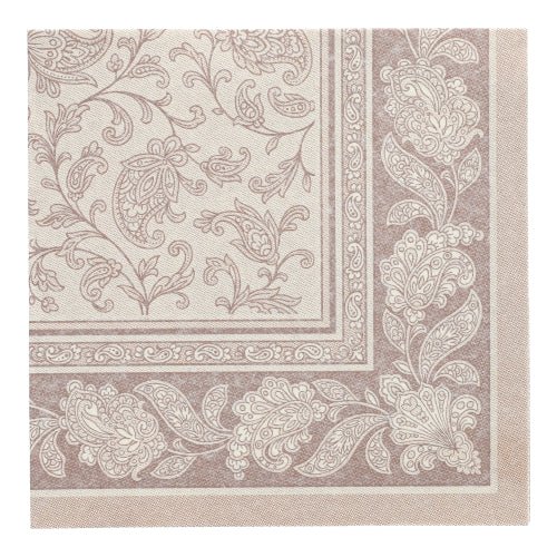 PAPSTAR 50 Servietten "ROYAL Collection" 1/4-Falz 40 x 40 cm mocca