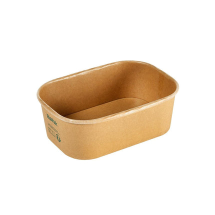 Kartonbox BRICK MEDIUM 750 ml  Braun Karton FSC/PLA 171x120x57 | Packung (50 Stück)