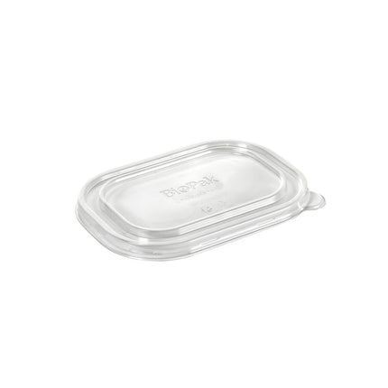 rPET Deckel BRICK MEDIUM 500-1000 ml  Transparent rPET 174x124x15 | Packung (50 Stück)