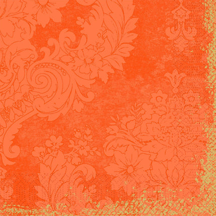 Zellt Servietten 40x40 cm, 3-lagig, Royal Sun Orange | Packung (250 Servietten)