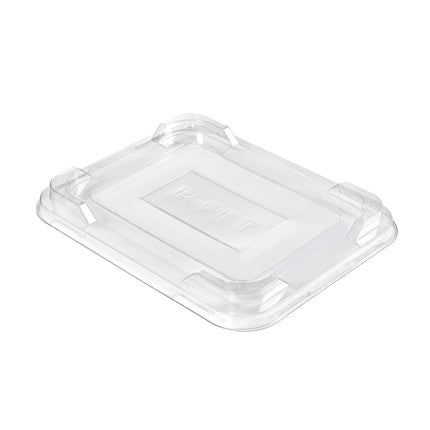 rPET Deckel für Fibre Trays Caterline  Transparent rPET 234x186x23  | Packung (220 Stück)