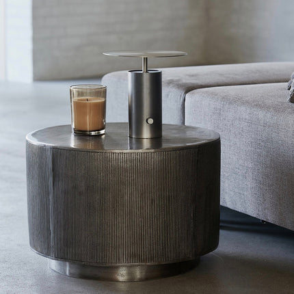 Tischlampe Tacker gunmetal/grau