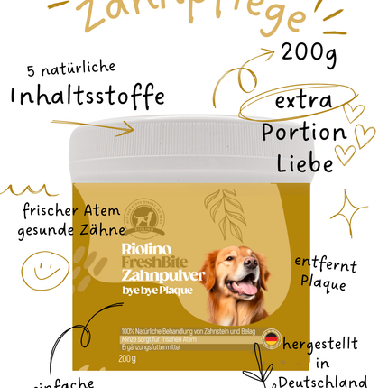 Riolino FreshBite – Natürliche Zahnpflege für Hunde
