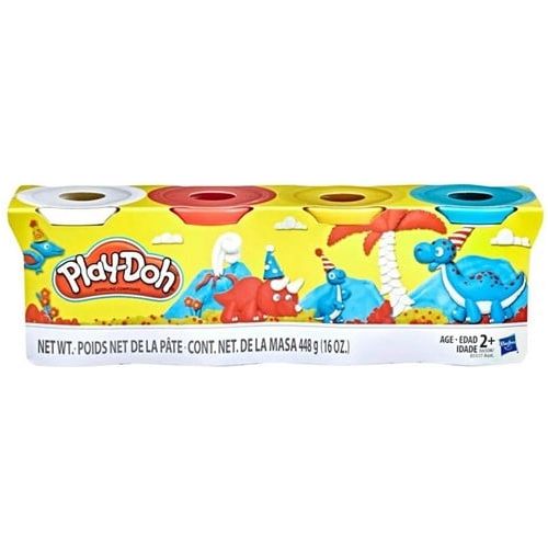 Play Doh 4er Knetset 112 g   448 g Gesamt ab 3 Jahren