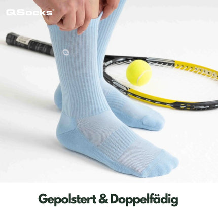 Sportsocken gepolstert für Damen und Herren 4X Paar
