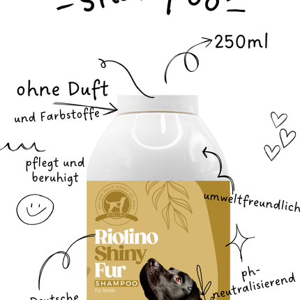 Riolino Shiny Fur Shampoo – Sanfte Pflege für glänzendes Fell