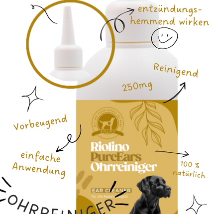Riolino PureEars– Sanfte Reinigung für empfindliche Ohren