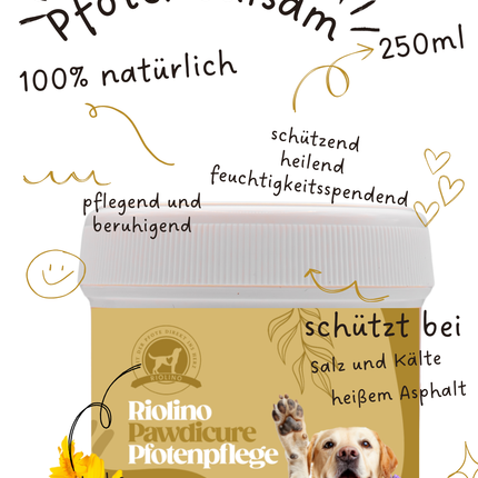 Riolino Pawdicure – Pfotenbalsam für Hunde