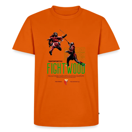 Fightwood Premium T-Shirt – Escrima | Kali | Arnis – Männer Shirt in Hell