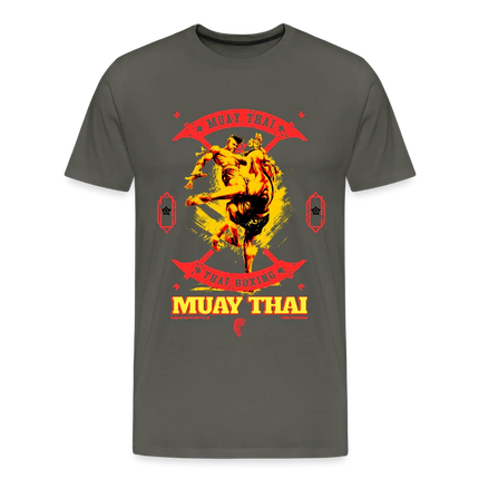 Fightwood Fightwithstyle Muay Thai - Männer Premium T-Shirt