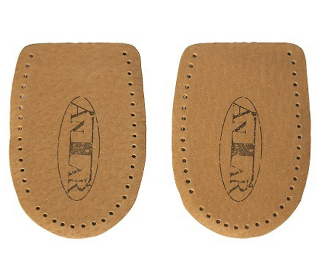 Orthopädische Fersenpolster aus Leder & Kork für Herren