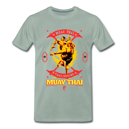 Fightwood Fightwithstyle Muay Thai - Männer Premium T-Shirt