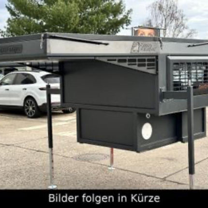 Capra Offroad Basic – Pickup-Absetzkabine in Grau – Ansicht 3