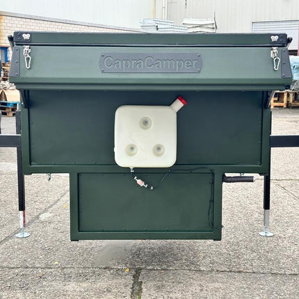 Capra Camper Offroad – Pickup-Wohnkabine Vollausstattung in Grün – Ansicht 6