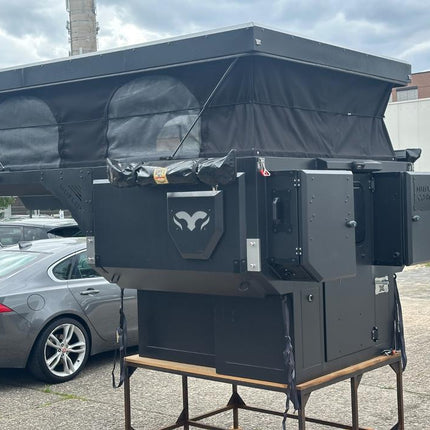 Muflon Camper Offroad – Pickup-Wohnkabine mit Aufstelldach – Ansicht 5