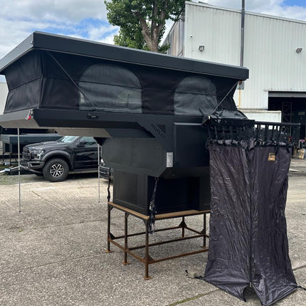 Muflon Camper Offroad – Pickup-Wohnkabine mit Aufstelldach – Ansicht 8