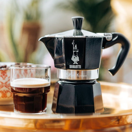 Bialetti Moka Express Black – Moka-Pot in Schwarz