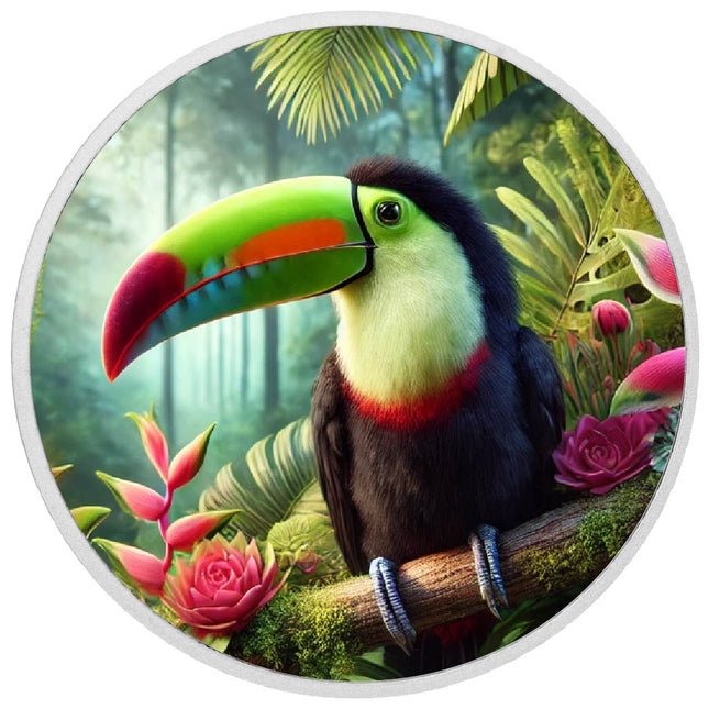 Rainforest Jewel: The Vibrant Toucan Coin
