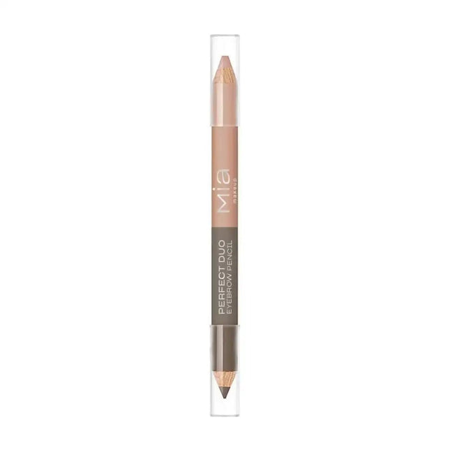 2 - in - 1 Augenbrauen - Duo mit Präzisionsstift und farblich passendem Styling - Gel für definierte, natürlich gestylte Brauen - Linkreich