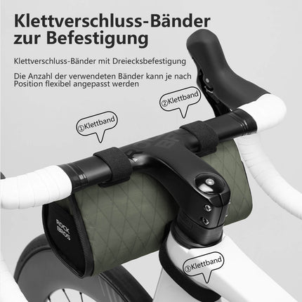 2 - in - 1 Fahrradtasche Set Wasserabweisend (Fahrradtaschen) kaufen bei Linkreich – Jetzt entdecken!