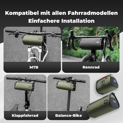 2 - in - 1 Fahrradtasche Set Wasserabweisend (Fahrradtaschen) kaufen bei Linkreich – Jetzt entdecken!