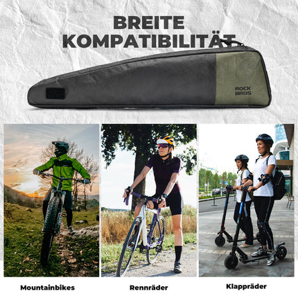 2 - in - 1 Oberrohrtasche Wasserabweisend mit Schultergurt 0,9L (Fahrradtaschen) kaufen bei Linkreich – Jetzt entdecken!