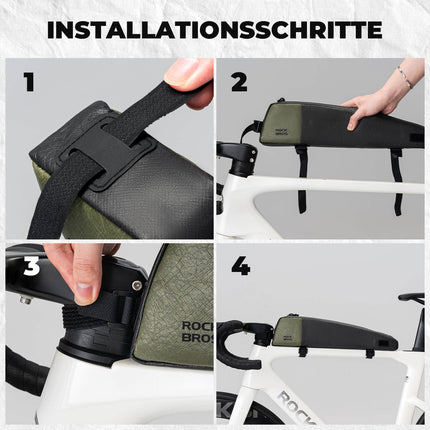 2 - in - 1 Oberrohrtasche Wasserabweisend mit Schultergurt 0,9L (Fahrradtaschen) kaufen bei Linkreich – Jetzt entdecken!