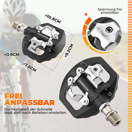 2 - in - 1 SPD - Klickpedale & Plattformpedale 9/16" (Fahrradpedale) kaufen bei Linkreich – Jetzt entdecken!