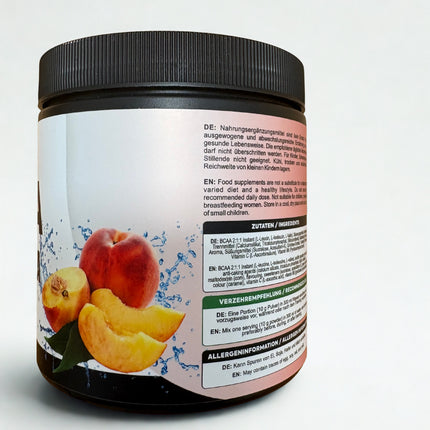 #WEGAIN - BCAA Pulver Ice Tea Peach- 200 g
