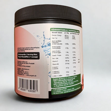 #WEGAIN - BCAA Pulver Ice Tea Peach- 200 g