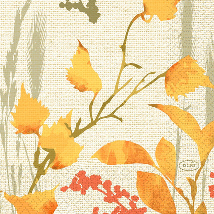 Servietten 24x24 cm, 3-lagig, Fall Beauty  | Packung (50 Stück)