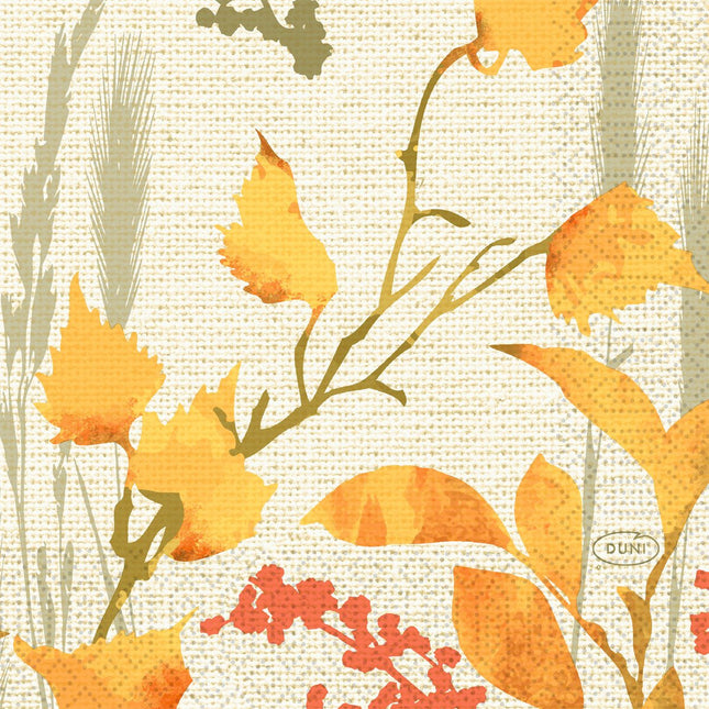Servietten 24x24 cm, 3-lagig, Fall Beauty  | Packung (50 Stück)