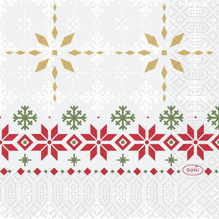 Servietten 24x24 cm, 3-lagig, Tradition | Packung (50 Stück)