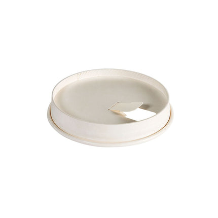 Karton-Deckel für alle Becher 24 cl  Weiß Karton | Packung (40 Stück)