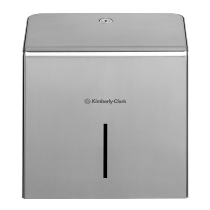 Kimberly-Clark Professional™ Toilet Tissue Spender - Mini Jumbo / Edelstahl - 1 Dispenser | Karton (1 Spender)