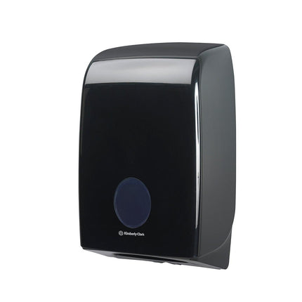 Aquarius™ Spender für gefaltete Handtücher - Interfold / Schwarz - 1 Dispenser | Karton (1 Spender)