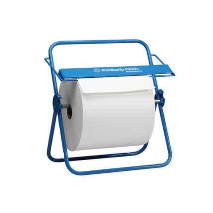 Kimberly-Clark Professional™ Wandhalter für Wischtuchrollen - Großrolle / Blau - 1 Dispenser | Karton (1 Spender)
