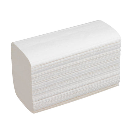 Scott® SCOTTFOLD* Handtücher - gefaltet / Weiß /Mittel - 25 Clips  x 175 Sheets | Karton (25 Päckchen)