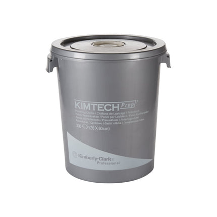 Kimtech® Poliertücher - Spendereimer / Weiß - 1 Bucket  x 300 Sheets | Karton (1 Spendereimer)