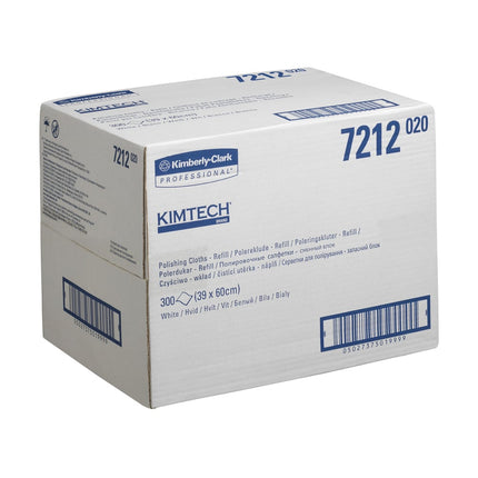 Kimtech® Poliertücher - Nachfüllpack / Weiß - 1 Refill  x 300 Sheets | Karton (1 Nachfüllpackung)