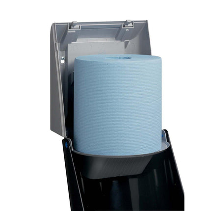 Kimberly-Clark Professional™ Wischtuch-Spender - Zentralentnahme  / Grau - 1 Dispenser | Karton (1 Spender)