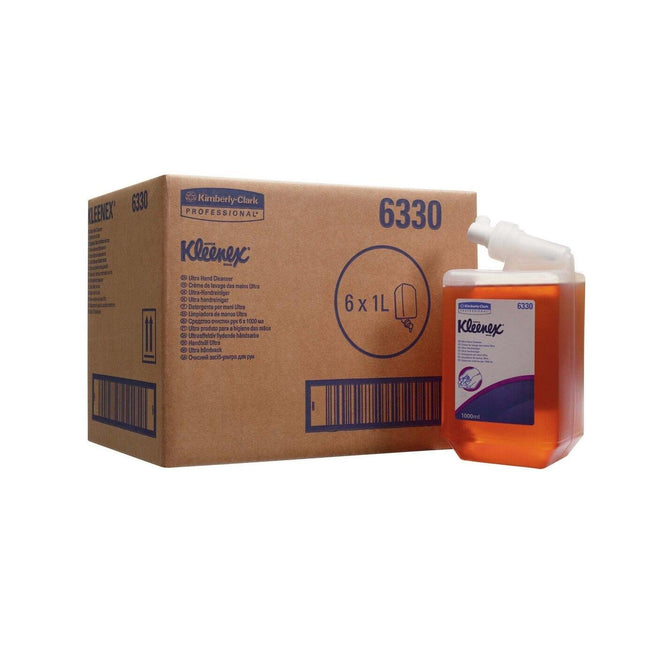 Kleenex® Ultra™ Waschlotion Ultra - Kassette / Caramel /1 Ltr - 6 Cassettes | Karton (6 Kartuschen)