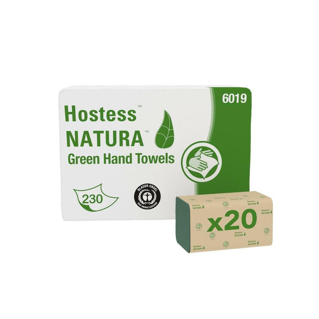 Hostess™ NATURA™ Handtücher - Zick-Zack-Faltung, Klein / 23.00 cm x 25.00 cm