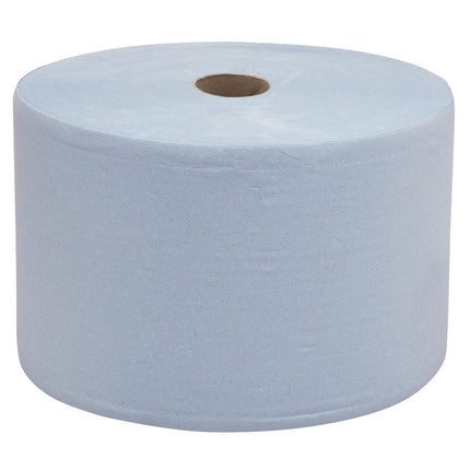 WypAll® L20 Papierwischtuch für Instandhaltungsarbeiten - Großrolle - Extra breit / Blau - 1 Roll  x 1000 Sheets | Karton (1 Rolle)