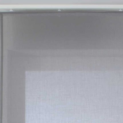 Schiebegardine »Nizza« Baumwoll-Voile Halbvoile Transparent Flächenvorhang mit Paneelwagen und Beschwerungsstange 2019032