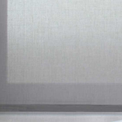 Schiebegardine »Nizza« Baumwoll-Voile Halbvoile Transparent Flächenvorhang mit Paneelwagen und Beschwerungsstange 2019032