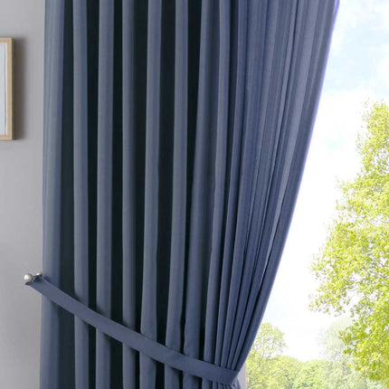 Vorhang Verdeckte Schlaufen Cationic »JENA« Blickdicht Leinen Optik Gardine Meliert Gardinenband mit Raffhalter  2019037
