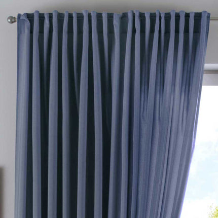 Vorhang Verdeckte Schlaufen Cationic »JENA« Blickdicht Leinen Optik Gardine Meliert Gardinenband mit Raffhalter  2019037