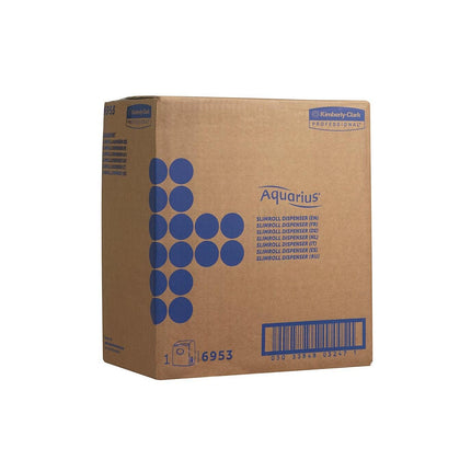 Aquarius™ Slimroll™ Rollenhandtuchspender - Weiß - 1 Dispenser | Karton (1 Spender)