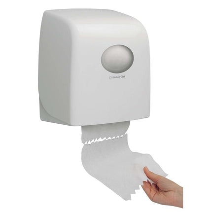Aquarius™ Slimroll™ Rollenhandtuchspender - Weiß - 1 Dispenser | Karton (1 Spender)